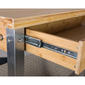 eccostyle™ Solid Bamboo & Stainless Steel Kitchen Cart w/Drawer - image 3