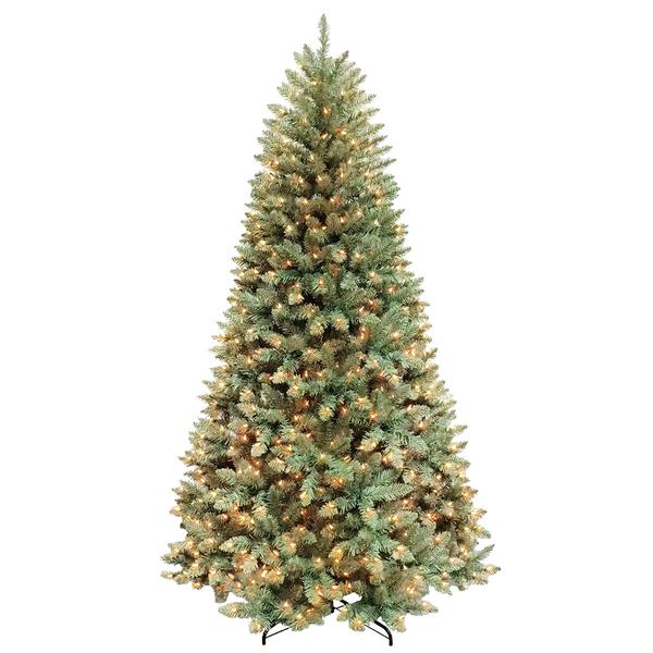 Puleo International 7ft. Sheffield Clear Lights Christmas Tree - image 