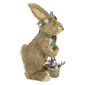 Northlight Standing Easter Bunny Rabbit w/ Flower Crown & Basket - image 4