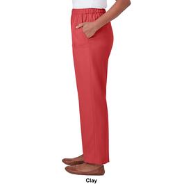 Womens Alfred Dunner Sedona Sky Twill Proportioned Pants - Medium