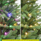 Puleo International 7.5ft. Pre-Lit Sacramento Fir Christmas Tree - image 4