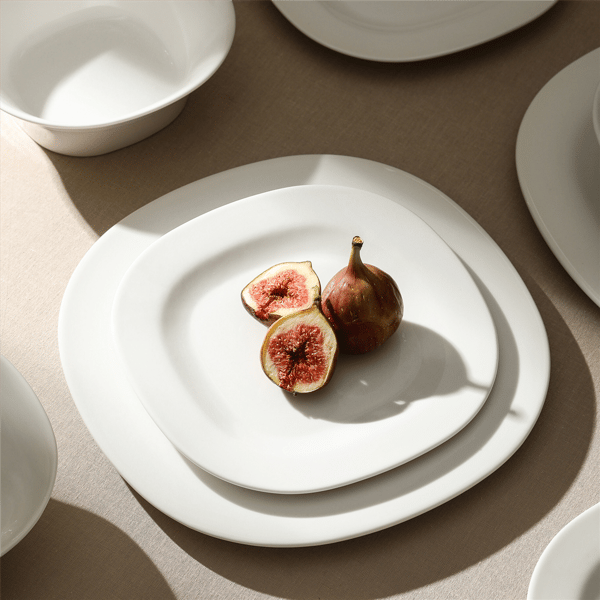 Stone Lain Quadro 4pc. Dinner Plate Porcelain Set