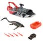 Matchbox Jurassic World Mosasaurus Rescue Action Boat Playset - image 6