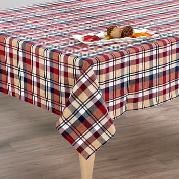 Harvest Flannel Plaid Tablecloth - Boscov's