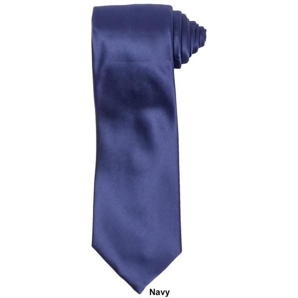 Mens Architect® Extra Large Ateen Solid Tie - image 