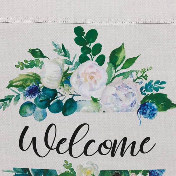 Northlight Seasonal Mixed Florals Welcome Garden Flag