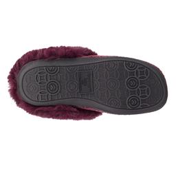 Womens Isotoner Amelia Chenille Knit Hoodback Slippers