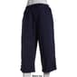 Womens Jordana Rose Rib-Knit Waist Capri Pants - image 4