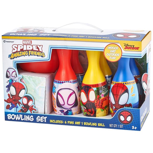 Marvel Spidey & Friends Bowling Set - image 