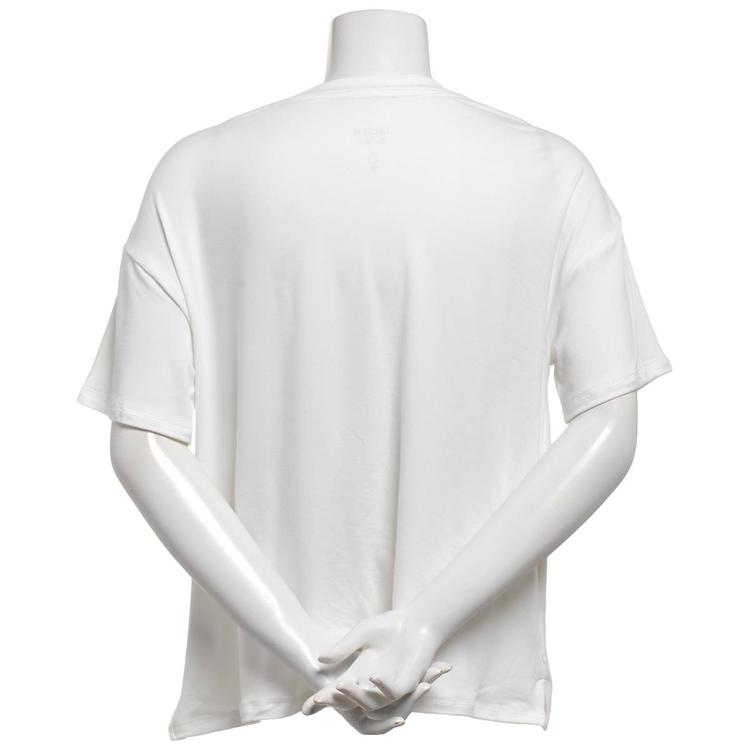 Womens Jaclyn Drop Shoulder Espresso Yourself Screened Pajama Tee