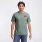 Mens IZOD(R) Blue Cliff Crab Short Sleeve Tee - image 1