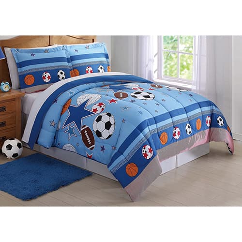 My World Sports &amp; Stars Comforter Set - image 