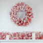 Northlight Seasonal Flocked Red Artificial Christmas Wreath - image 3