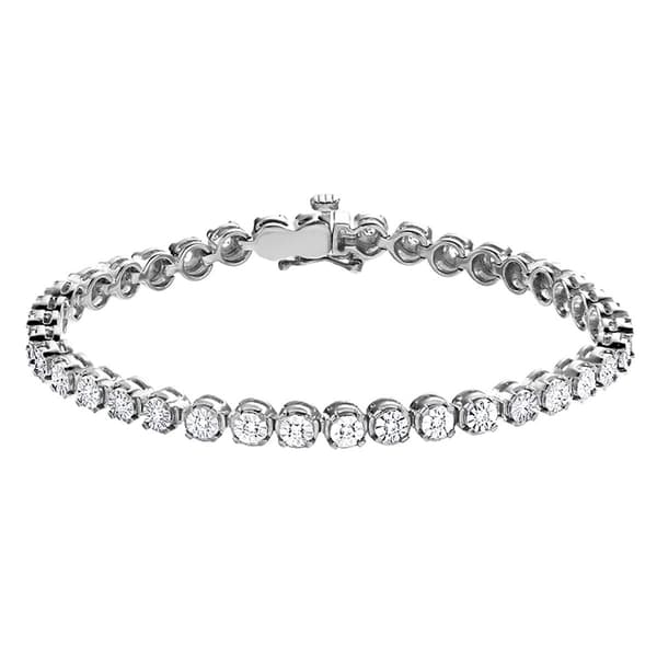 Nova Star(R) Sterling Silver 1/2ctw. Lab Grown Diamond Bracelet