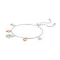 Shine Peanuts Snoopy To the Moon & Back Charm Adjustable Bracelet - image 2