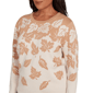 Womens Alfred Dunner Mount Laurel Falling Leaf Sweater - image 5