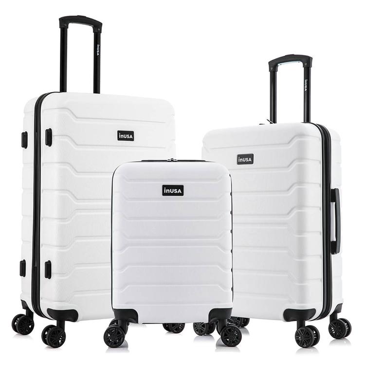 InUSA Trend Lightweight Hardside Spinner 3pc. Luggage Set