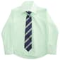 Boys (4-7) Bill Blass Dress Shirt w/ Tie - Patina Green - image 1