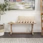 9th & Pike® Farmhouse Brown Wood Bench - image 6