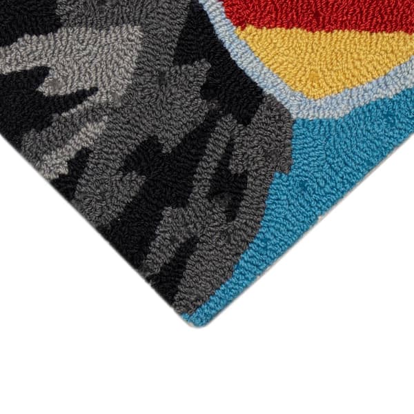 Liora Manne Frontporch Pickled Pups Rectangular Accent Rug