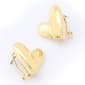 Steve Madden Gold-Tone Heart Button Stud Earrings - image 3