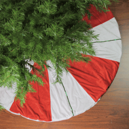 Northlight 48in. Peppermint Twist Christmas Tree Skirt