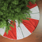 Northlight 48in. Peppermint Twist Christmas Tree Skirt - image 1