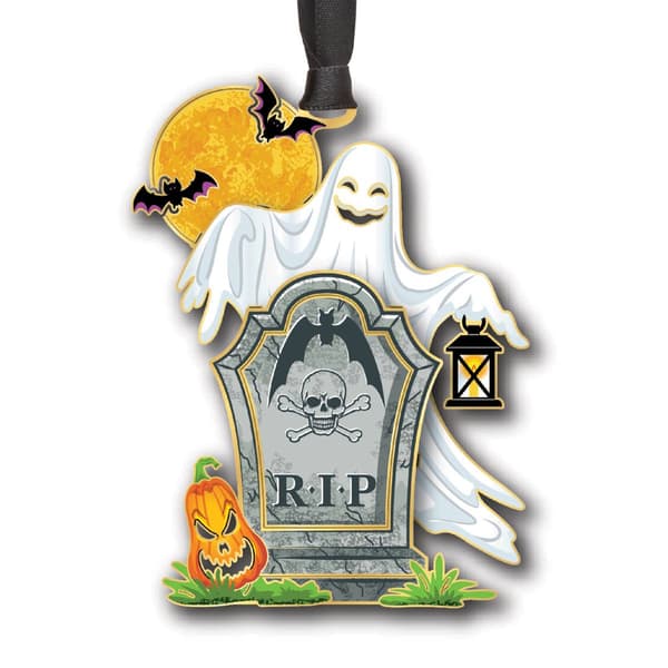 Beacon Design''s Ghost & Tombstone Ornament