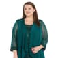 Plus Size R&M Richards 2pc. Long Sleeve Beaded Neck Jacket Dress - image 4