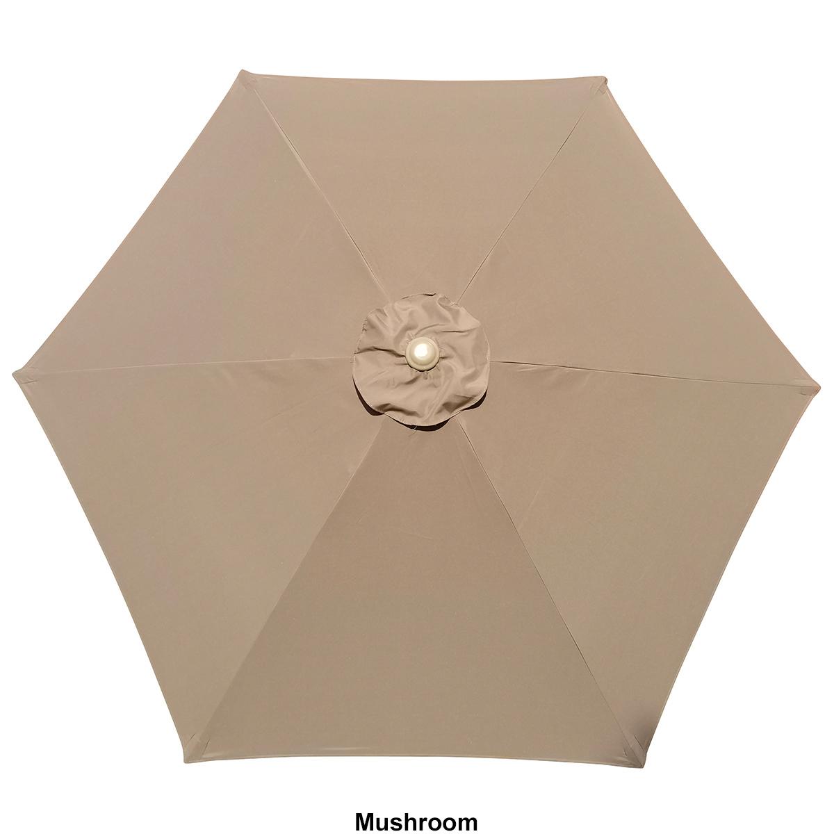 7.5 patio umbrella brown Blissun ft Umbrella, Yard Umbrella, Outdoor Market with Push Button Tilt Crank, : Patio, Lawn & Garden foot octagonal canopy Convenient crank opens the umbrella and also features an auto 7.5 Feet Market Umbrella With