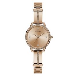 Womens Guess Rose Gold-Tone Bangle Bracelet Watch - GW0022L3