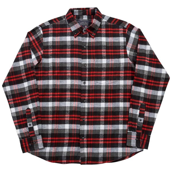 Mens Jackson Hole Flannel Shirt - Red / Black / White - image 