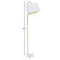 9th & Pike® Gold Metal Transitional Floor Lamp - image 7