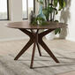 Baxton Studio Monte Mid-Century 47in. Round Dining Table - image 1