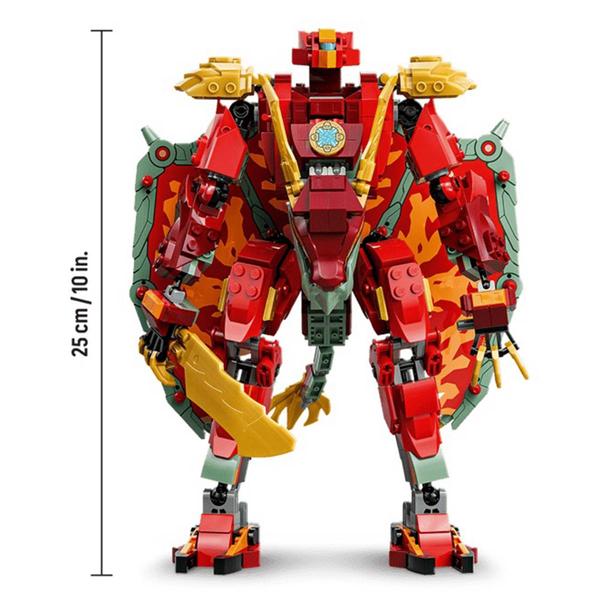 LEGO® Ninjago® Wyldfyre''s Transforming Dragon Mech Building Kit