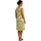 Womens Harlow & Rose Sleeveless Tropical Floral Shift Dress - image 2