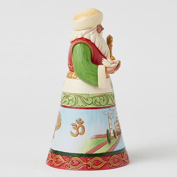 Jim Shore Santa Around The World India Christmas Figurine