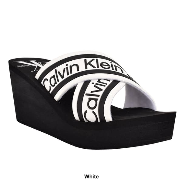 Womens Calvin Klein kcRESORT Wedge Sandals