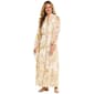 Womens MSK Long Sleeve Print Yoryu Tier Maxi - image 1