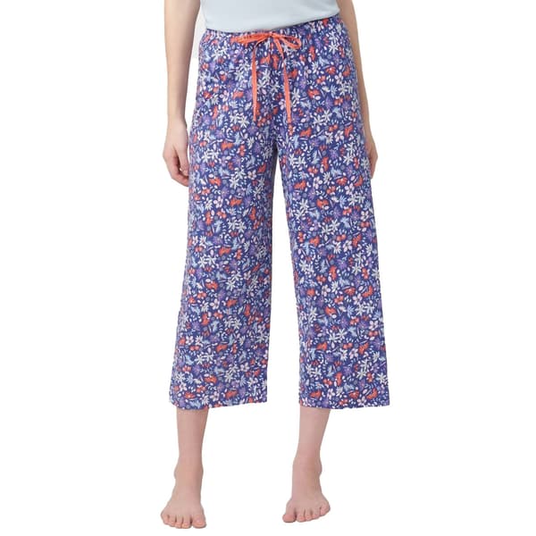 Womens HUE&#40;R&#41; Ditsy Dance Capri Pajama Pants
