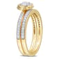 Diamond Classics™ 14kt. Gold 1/2ct. Diamond Swirl Bridal Ring Set - image 4