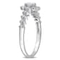 Diamond Classics™ 14kt. White Gold 1/3ctw. Diamond Oval Ring - image 4