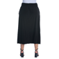 Plus Size 24/7 Comfort Apparel Foldover Maxi Skirt with Pockets - image 3