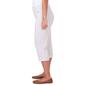 Womens Alfred Dunner Garden Party Clamdigger Stripe Capri Pants - image 3