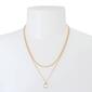 Steve Madden Stone Layered Necklace - image 3