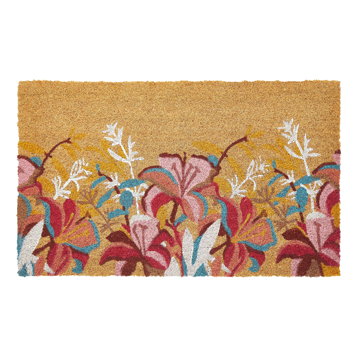 VCNY Home Floral Delight Outdoor Coir Doormat