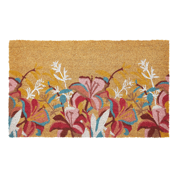 VCNY Home Floral Delight Outdoor Coir Doormat - image 