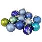 Northlight Seasonal Multi-Patterned Christmas Ball Ornaments - image 1