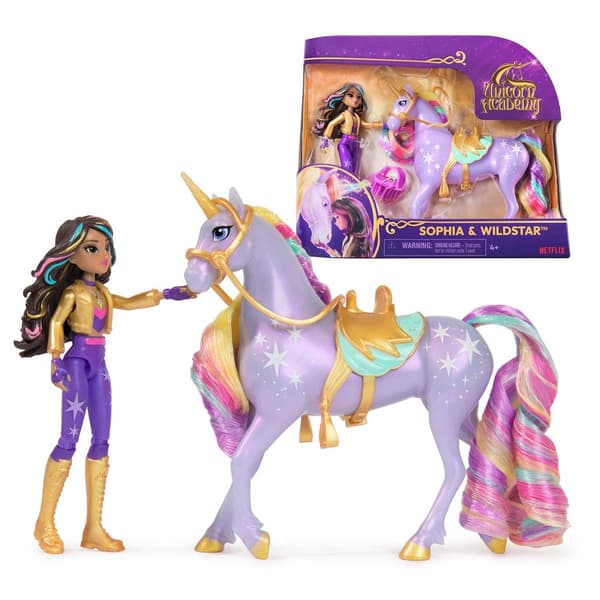 Unicorn Academy Sophia & Wildstar Set - image 