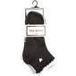 Womens Steve Madden 6Pk Heart Lettuce Edge Quarter Socks - image 1